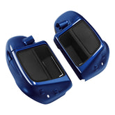 HR3 Superior Blue Vented Lower Fairing Kit For Harley Touring models 2014-2024